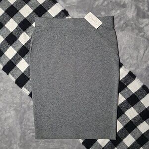 Forever 21 Gray Pencil Skirt